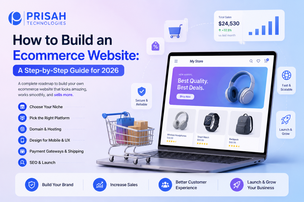 How to Build an Ecommerce Website Step-by-Step (2026 Guide)