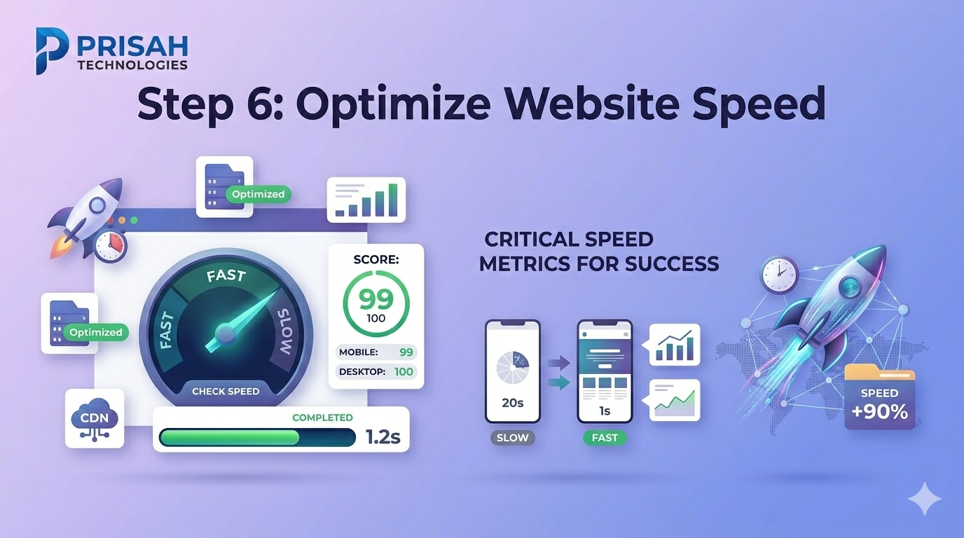 website speed optimization for seo