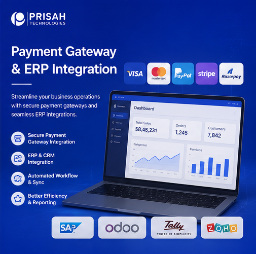 ecommerce payment gateway and ERP integration